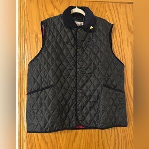 John Partridge Classic Rag Gillet Men's Navy Quilted Vest - NWT - Size XL